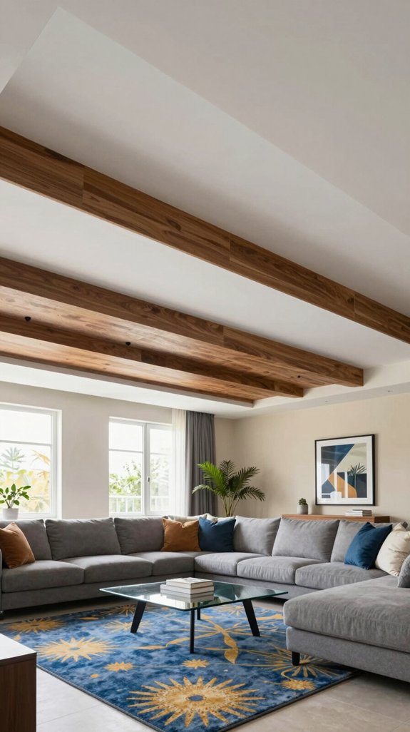 layered ceiling design elegance