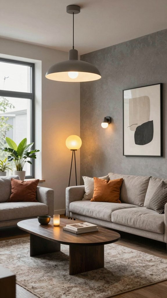 layered lighting for ambiance