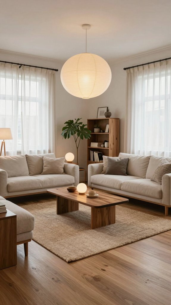 layered lighting for ambiance