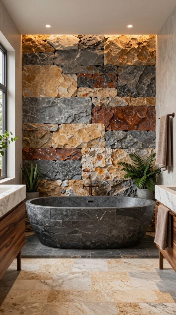 layered natural stone elegance