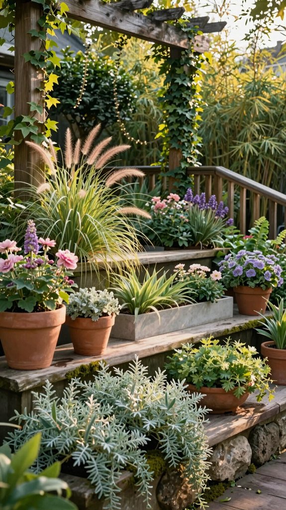 layered plantings create abundance