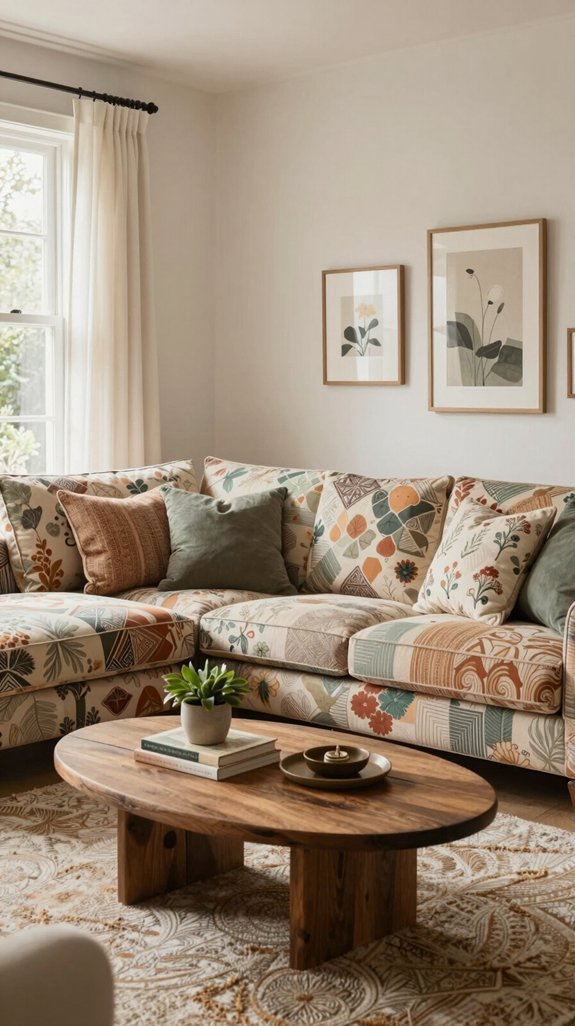 layered prints curated comfort