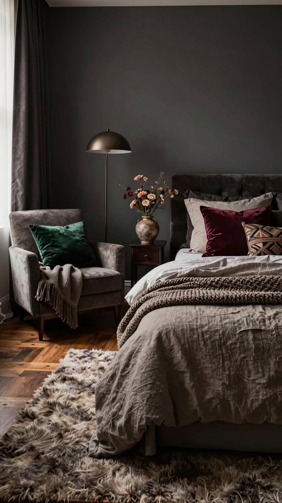 layered textures create warmth