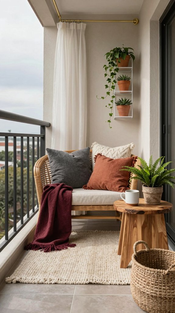 layered textures for coziness