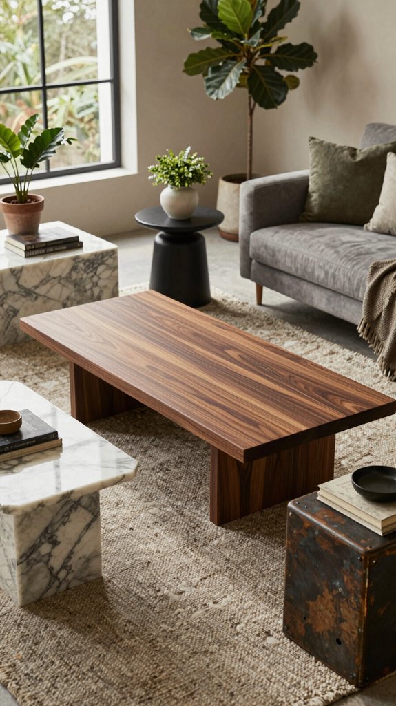 17 Table Design Ideas for Living Rooms - Home Stylistica