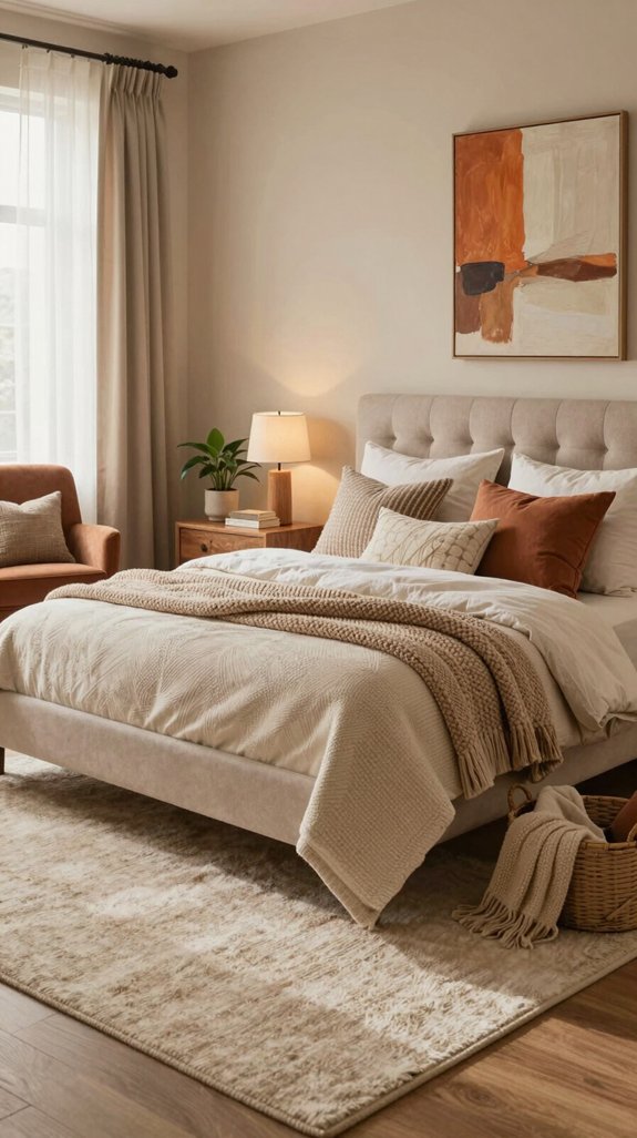 layering textures for coziness