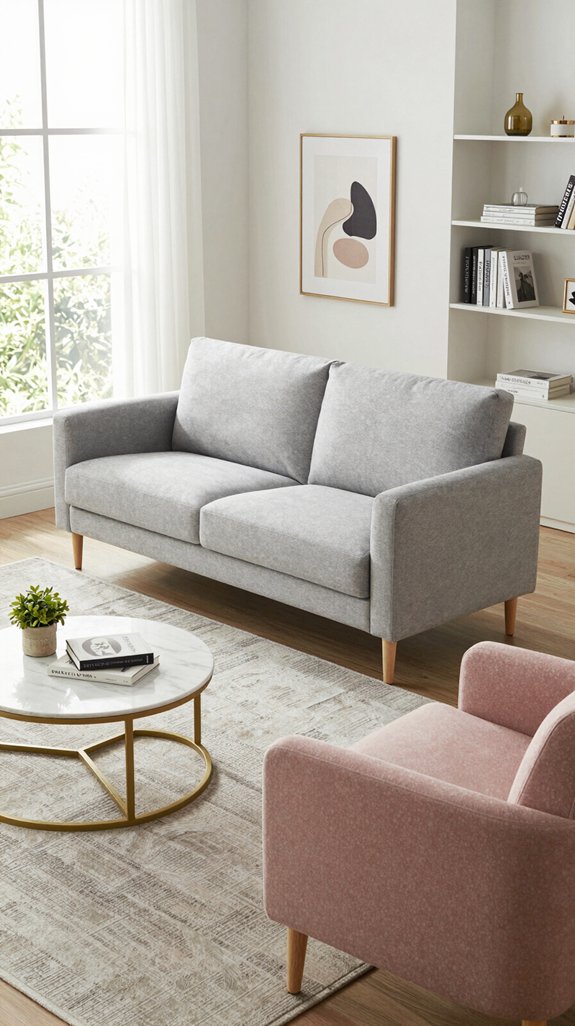 23 Small Living Room Interior Design Ideas 7 leg elevated sofa designs