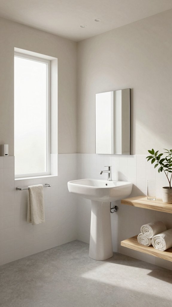light colors enhance space