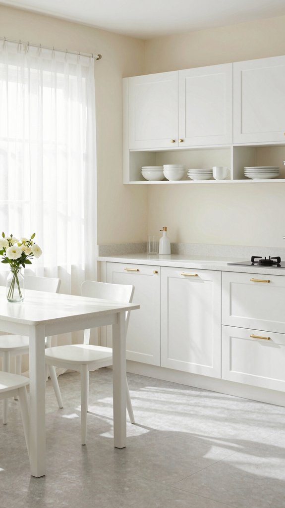 21 Small Kitchen Ideas on a Budget That Look Expensive 21 light colors expand kitchens