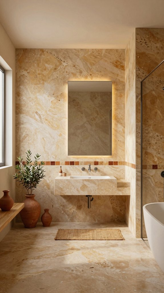 limestone and travertine elegance