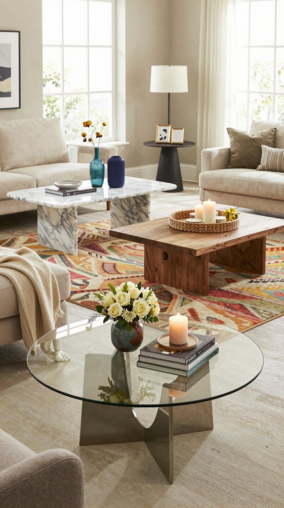 living room table designs