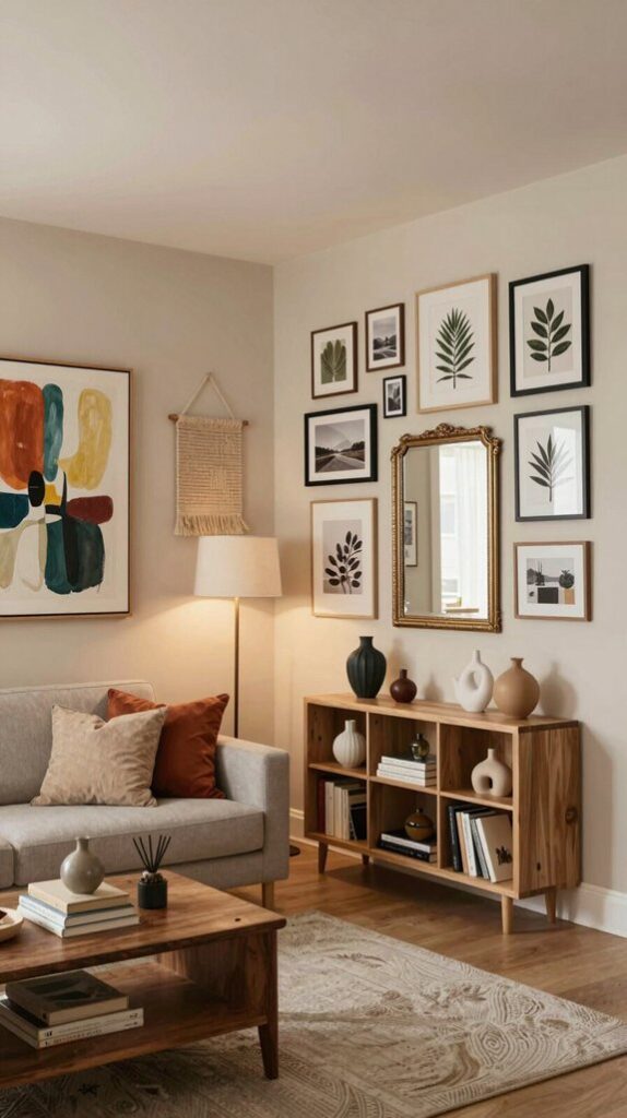 living room wall decor