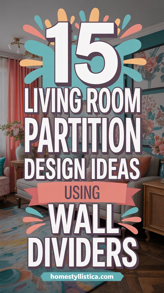 15 Living Room Partition Design Ideas Using Wall Dividers - Home Stylistica