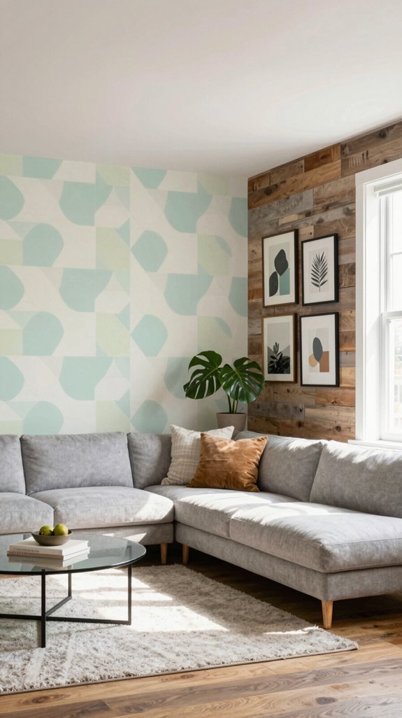 living room wall inspiration