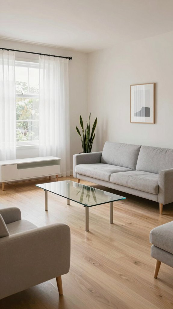 low profile furniture benefits visibility