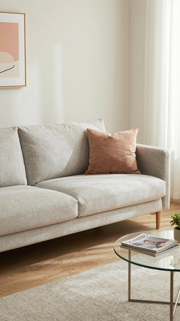 low profile sofa benefits