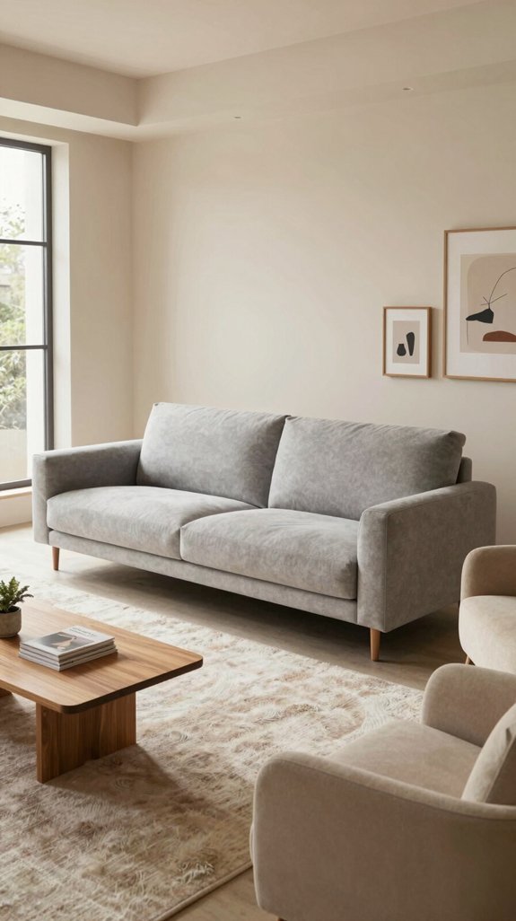 low slung sofas for relaxation