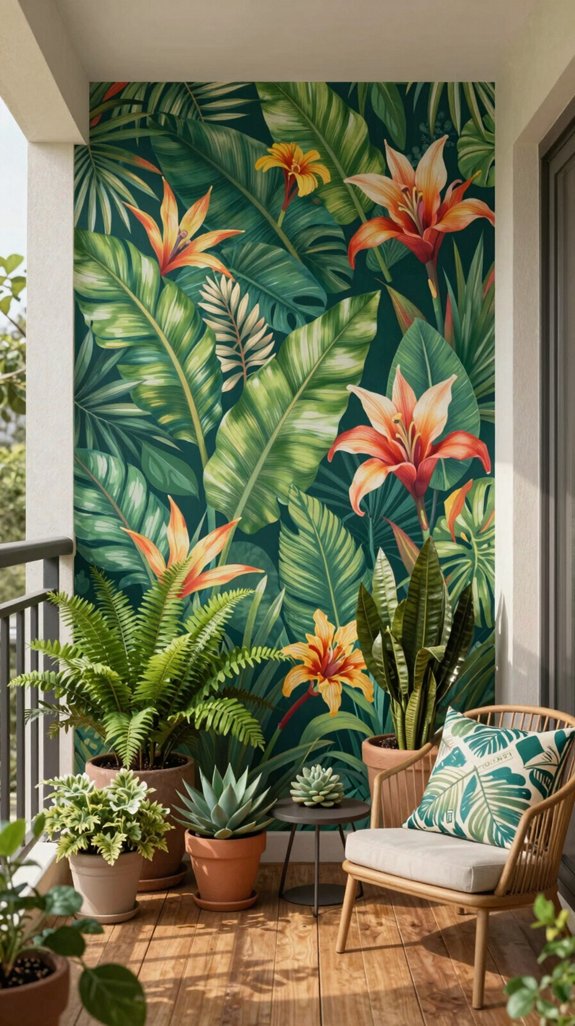 20 Balcony Wall Design Ideas for a Stunning Backdrop 11 lush balcony design tips