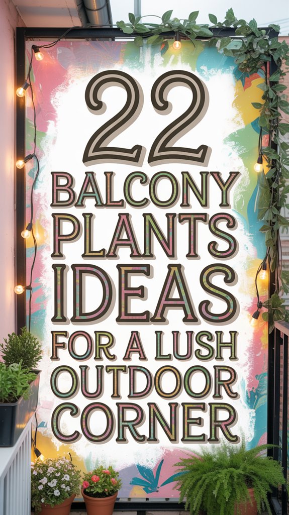 lush balcony plant ideas