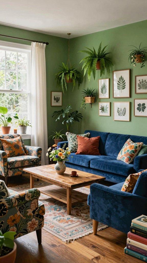 lush green walls ambiance