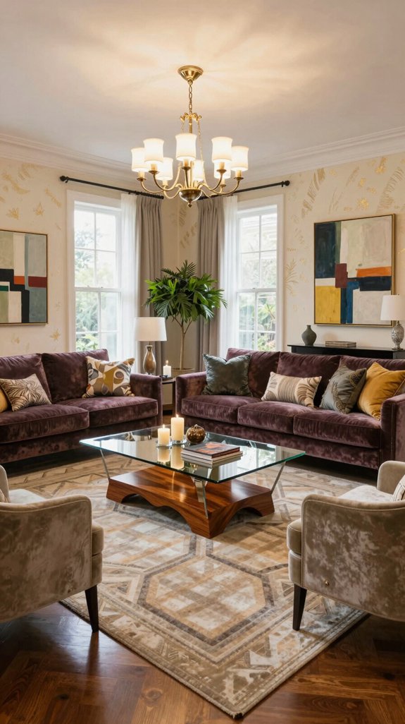 luxurious high end living rooms