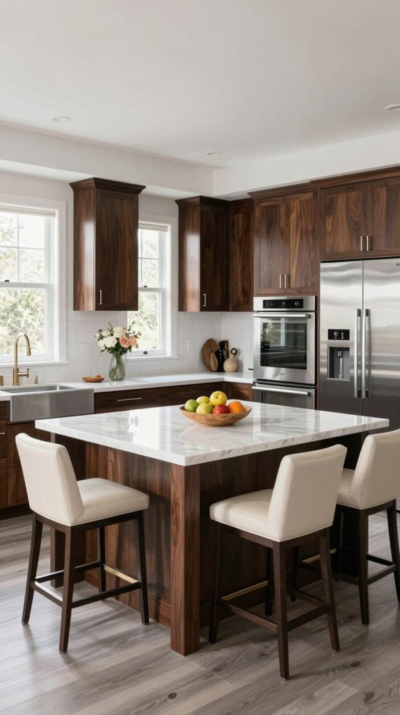 luxury cabinetry enhances functionality