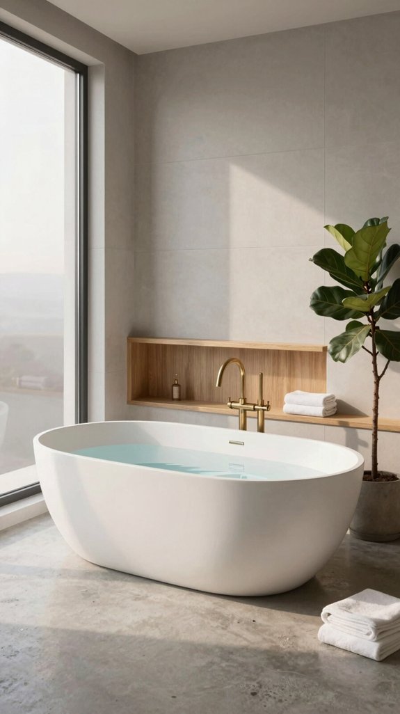 luxury freestanding soaking tubs