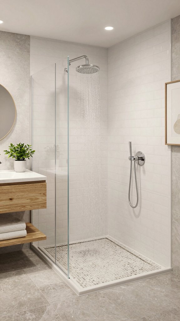 luxury walk in wet room