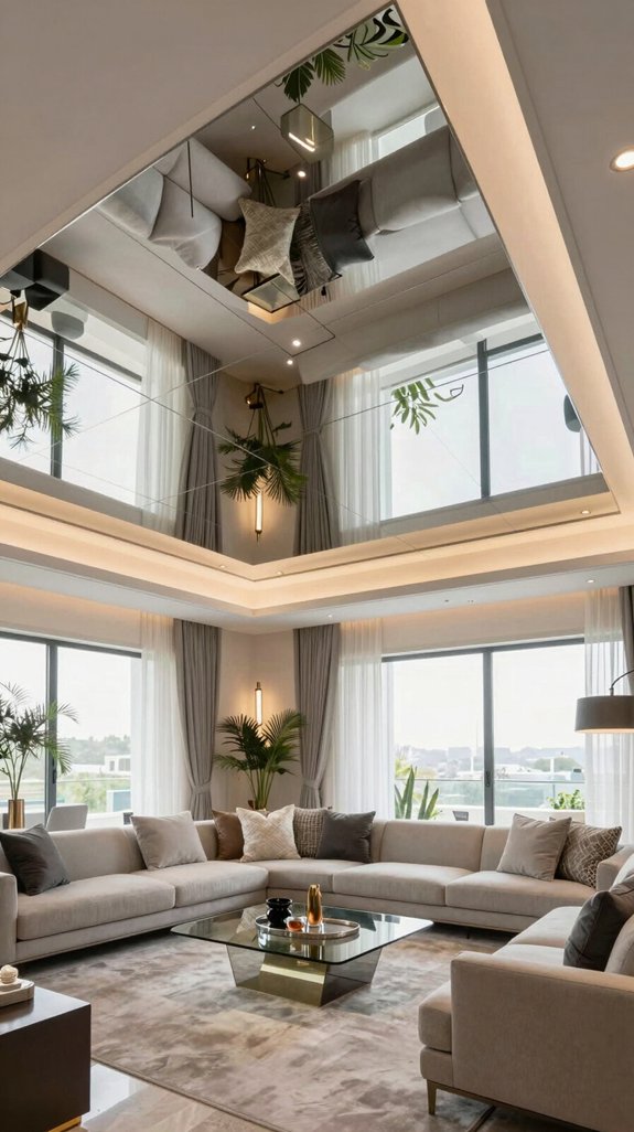 luxury with glass accents