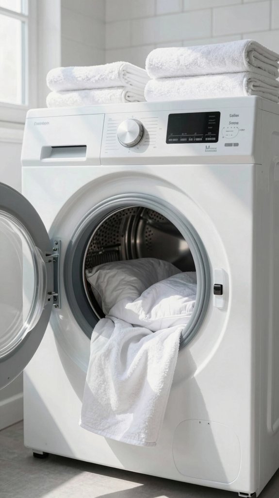 machine wash pillows efficiently