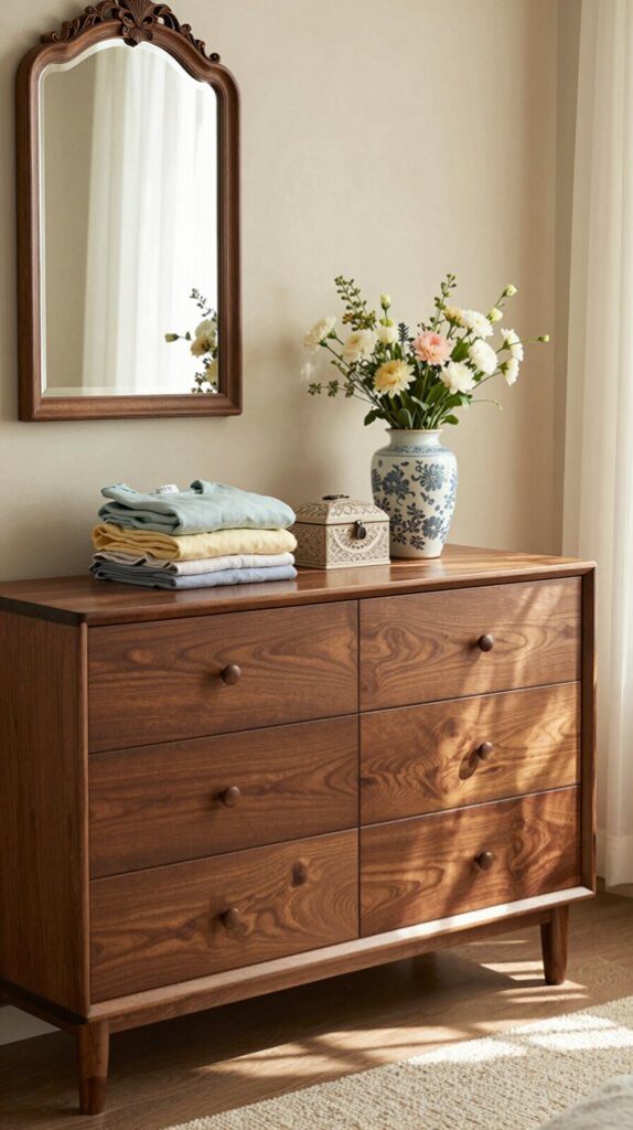 master bedroom dresser cleaning