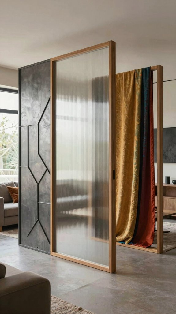 15 Living Room Partition Design Ideas for Modern Homes 11 material combinations for partitions