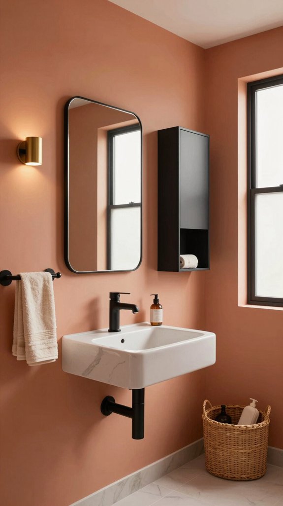 matte black fixture elegance