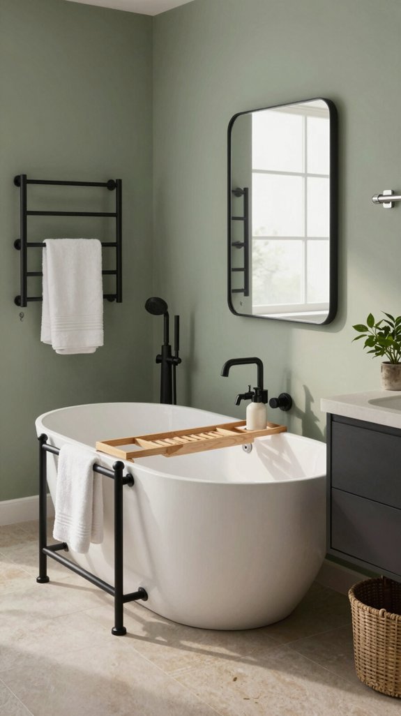 matte finishes enhance bathrooms