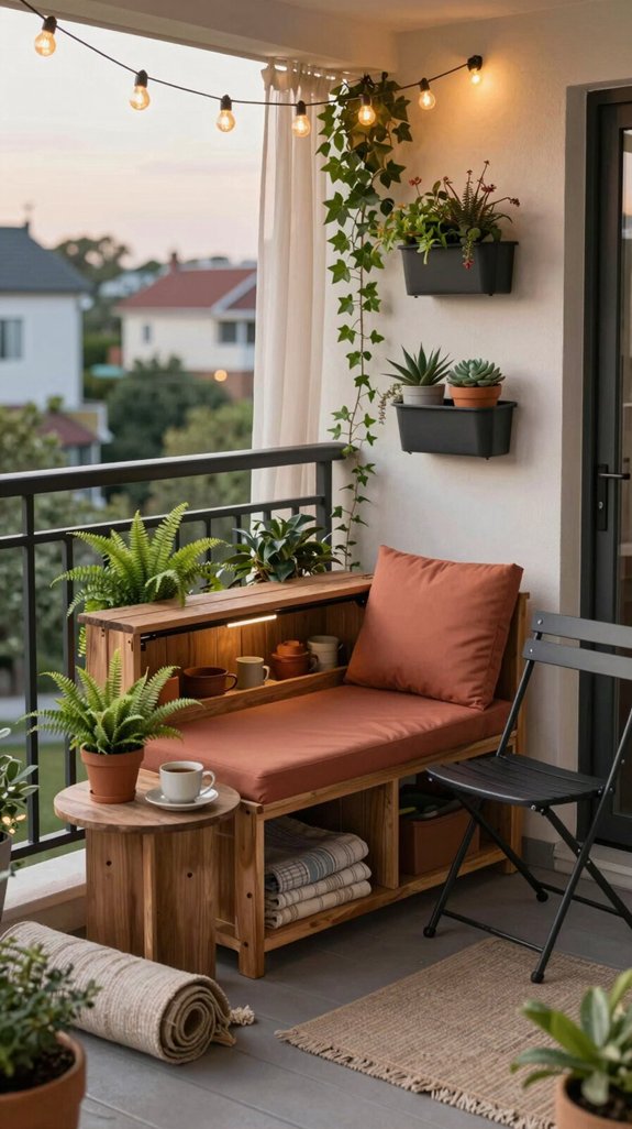 maximize balcony space functionality