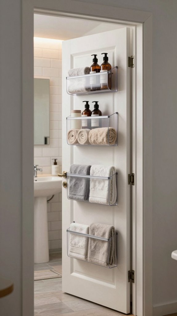 maximize bathroom storage efficiently