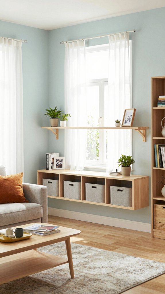 maximize decor and storage