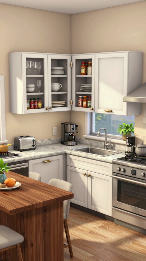 maximize kitchen storage creatively