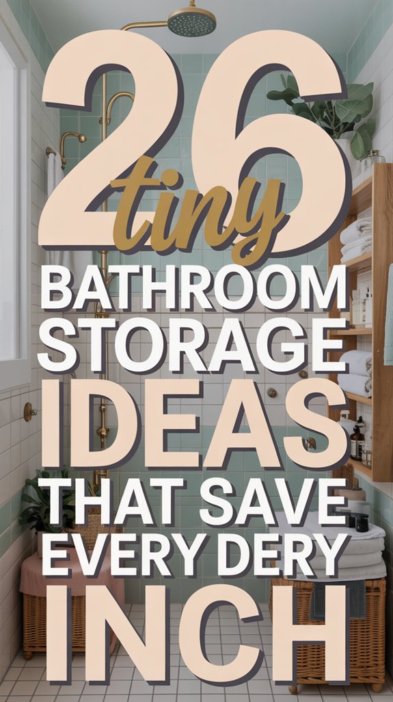 26 Tiny Bathroom Storage Ideas That Save Every Inch 1 maximize space in bathrooms