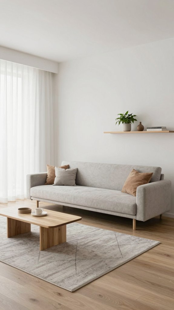 maximize space with multifunctional furniture