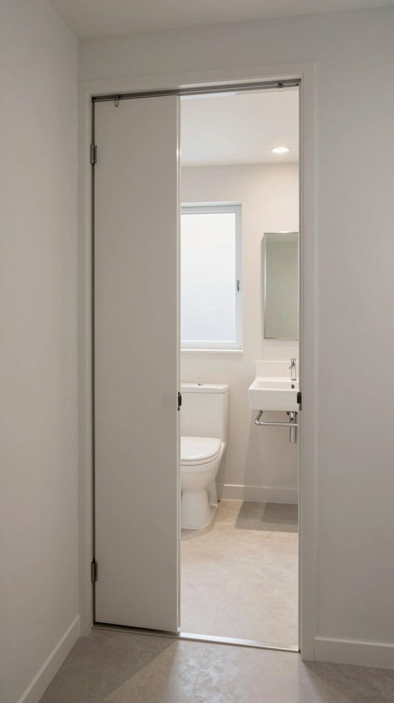maximize space with pocket doors