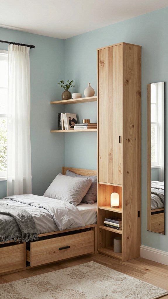 13 Cupboard Ideas for the Bedroom to Maximize Storage 2 maximize storage in bedrooms