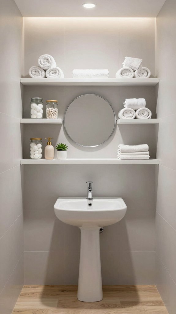 maximize vertical storage elegance