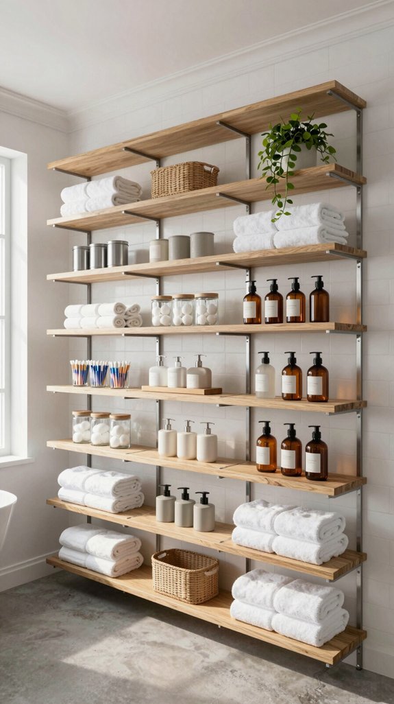 maximize vertical storage space