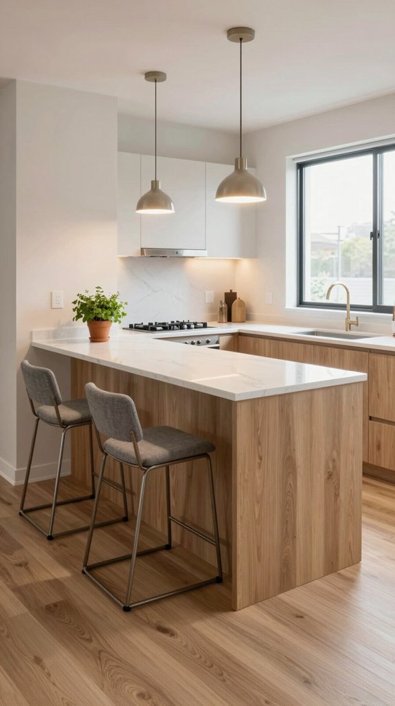 maximize workspace and seating