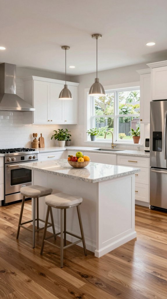 16 Peninsula Kitchen Ideas for Smart Layout Planning 4 maximized space for cooking