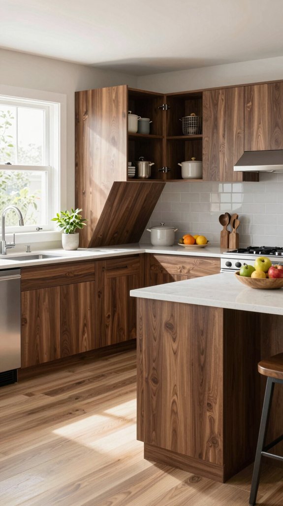 maximizing kitchen corner space