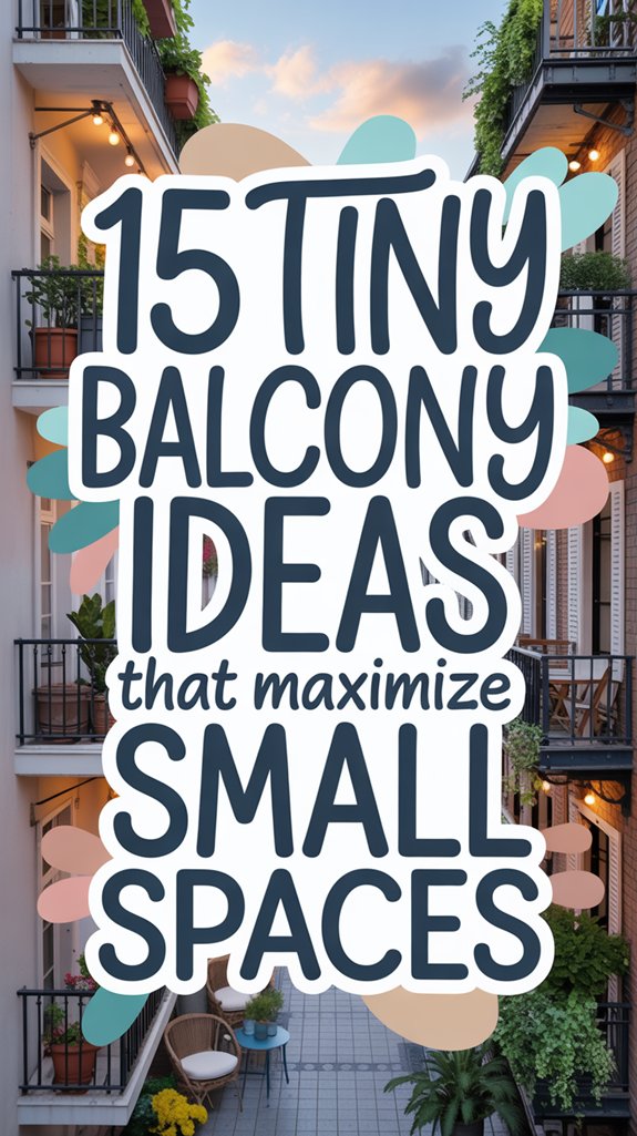 15 Tiny Balcony Ideas That Maximize Small Spaces 1 maximizing small balcony spaces