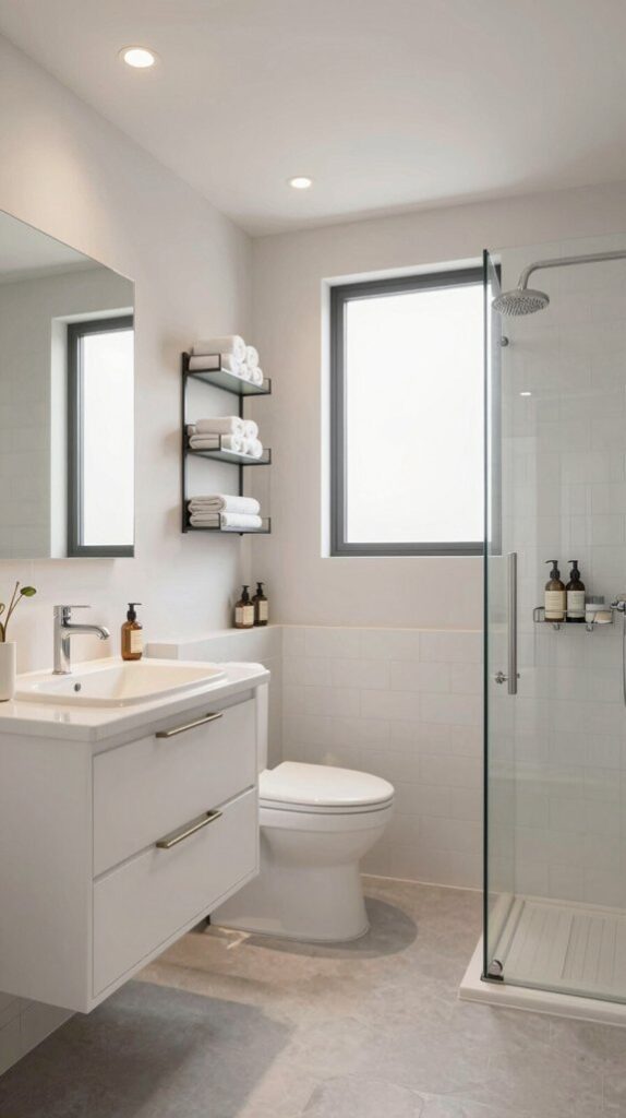 maximizing small bathroom spaces