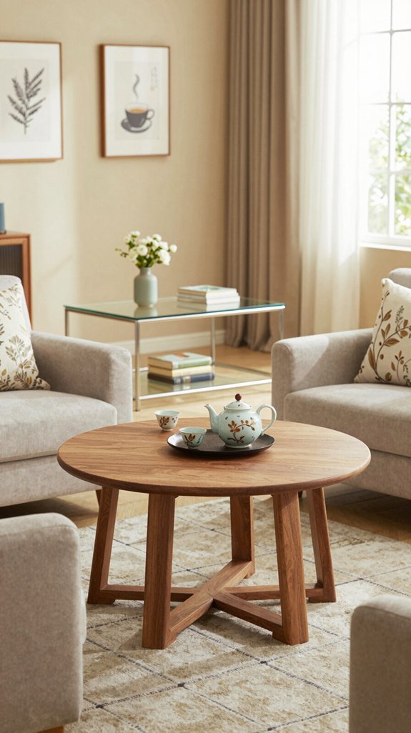 13 Tea Table Design Ideas for Living Rooms 13 measure choose style purpose